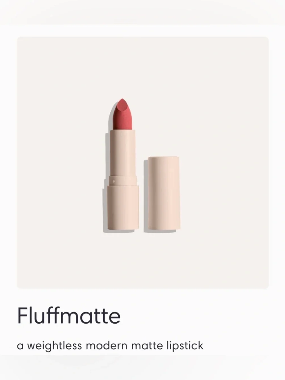 NIB Sunnies Face Fluffmatte [Weightless Modern Matte Lipstick] in VACAY